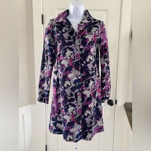 Limited Edition Thakoon For Target Duster Jacket In Camo Purple.